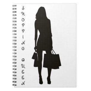 CADERNO ESPIRAL COLEÇÃO DA RAINHA DA COMPRA