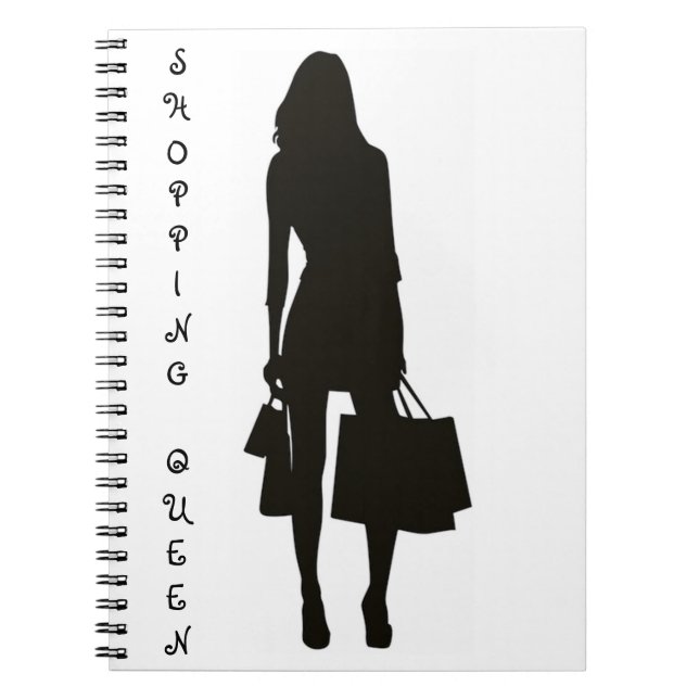 CADERNO ESPIRAL COLEÇÃO DA RAINHA DA COMPRA (Frente)