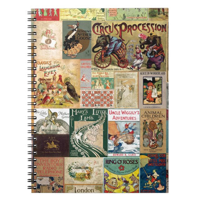 CADERNO ESPIRAL COLEÇÃO DE BOOKCOVERS DE COBRIR DO LIVRO JSBC2 COL (Frente)