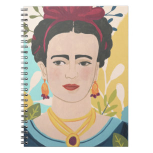 Caderno Espiral Coleção de Jardins de Frida