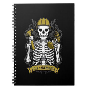 Caderno Espiral Coleção de Notebook Carpenter Tarot Card