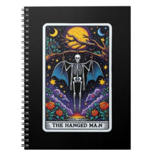 Caderno Espiral Coleção de Notebooks com Cartões de Homem Prendido