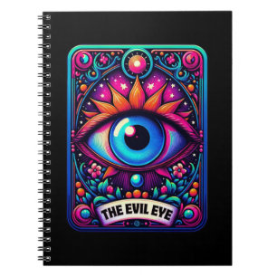 Caderno Espiral Coleção de Notebooks com Cartões de Olho Mau