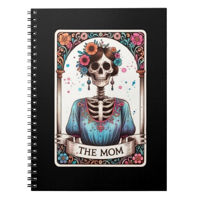 Caderno Espiral Coleção de Notebooks de Tarot da Mãe (Frente)
