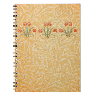 Caderno Espiral Coleção de Pintura Vintage Tulip Morris