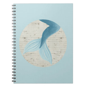 Caderno Espiral Coleção de Sereias Pintada