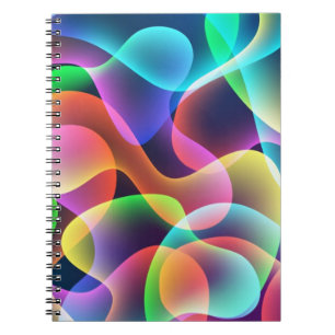 Caderno Espiral Coleção vibrante