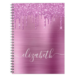 Caderno Espiral Coleta Rosa Personalizada