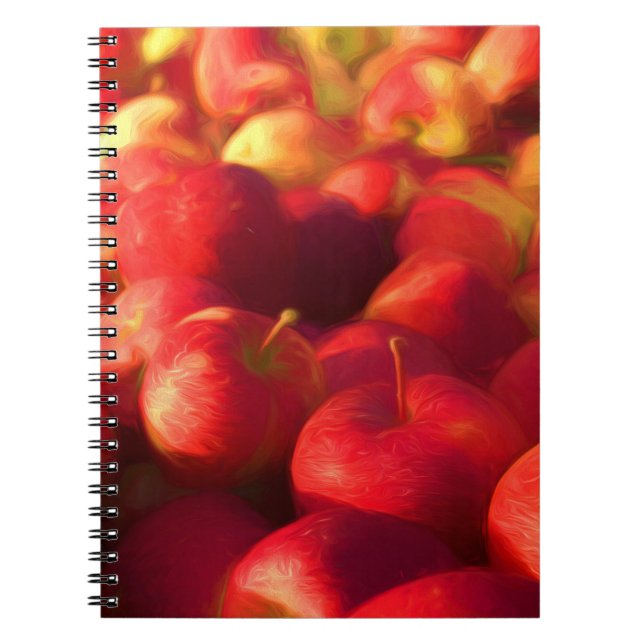 Caderno Espiral colete de maçã (Frente)