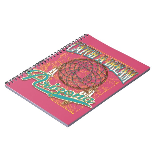 Caderno Espiral Coletor de Sonhos do Arizona (Left Side)