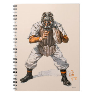 Caderno Espiral Coletor do basebol