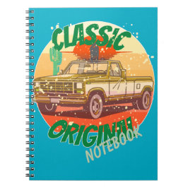 Caderno Espiral Coletor estilo vintage clássico original