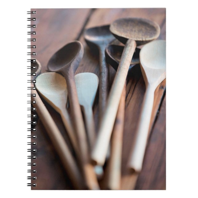 Caderno Espiral Colheres de cozinha (Frente)