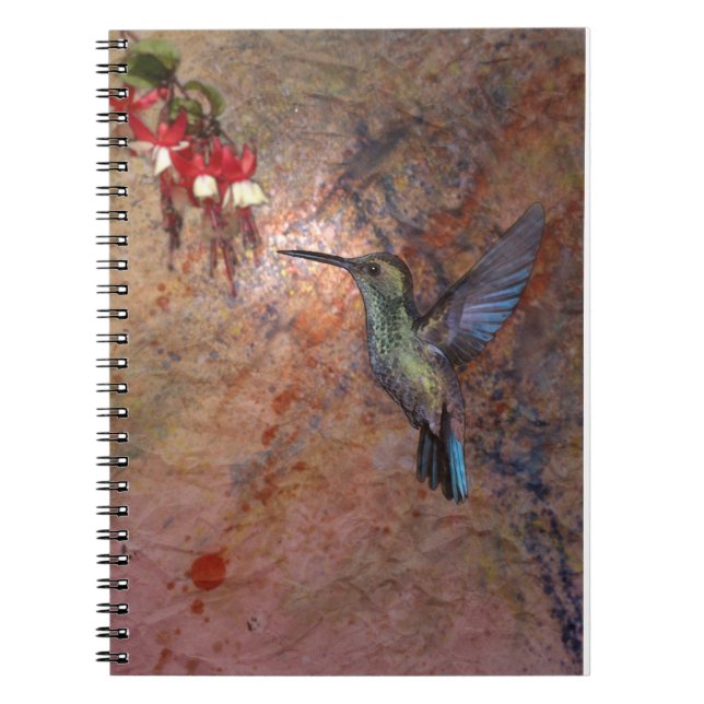 Caderno Espiral Colibri. Humingbird. (Frente)