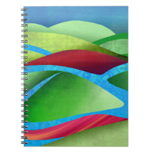 Caderno Espiral Colinas No Gelo