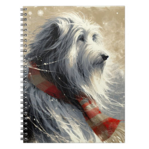 Caderno Espiral Collie Com Flecha De Inverno Com Flecha