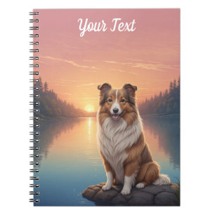 Caderno Espiral Collie por Lago