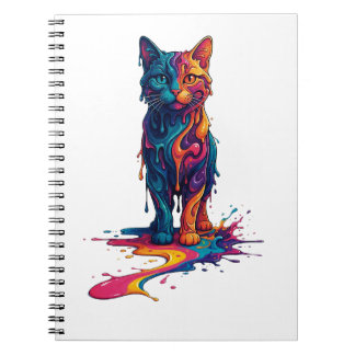 Caderno Espiral “Color Cat” Notebook – Creativity