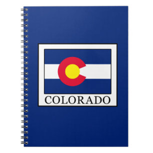 Caderno Espiral Colorado