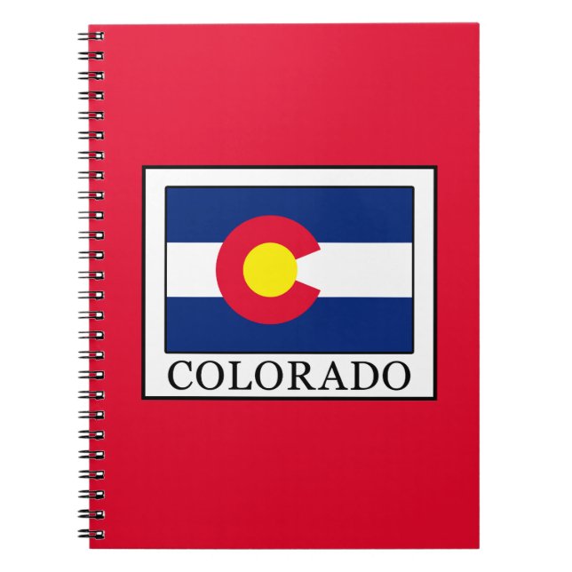 Caderno Espiral Colorado (Frente)