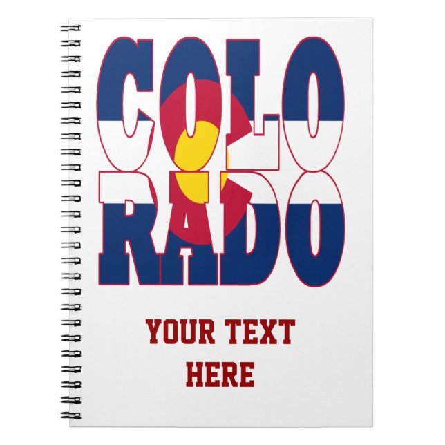 Caderno Espiral Colorado (Frente)