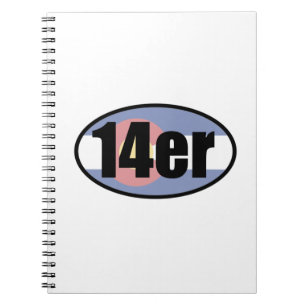 Caderno Espiral Colorado 14ers