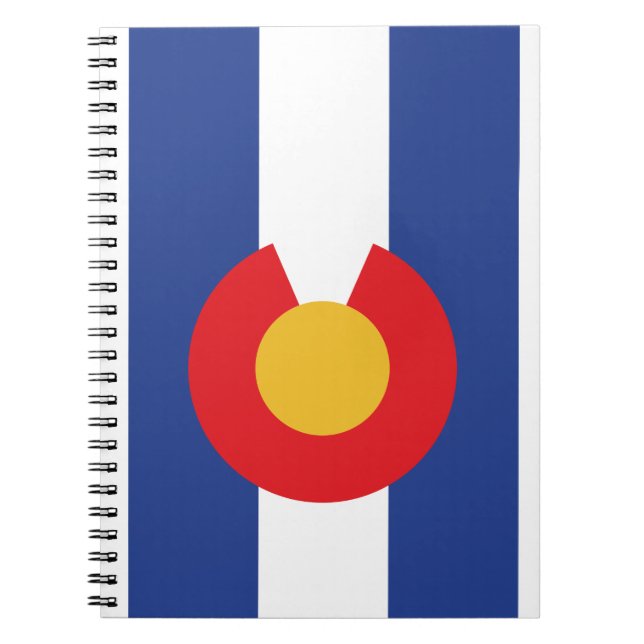 CADERNO ESPIRAL COLORADO-FLAG (Frente)