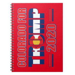 Caderno Espiral Colorado-por-TRUMP-2020