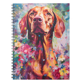 Caderno Espiral Colorful Vizsla