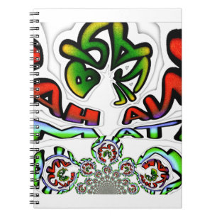 Caderno Espiral Colorida Hakuna Matata Grafite Art