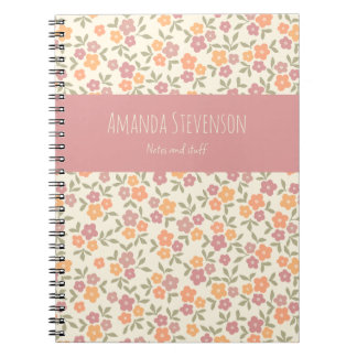 Caderno Espiral Colorida notebook Florals
