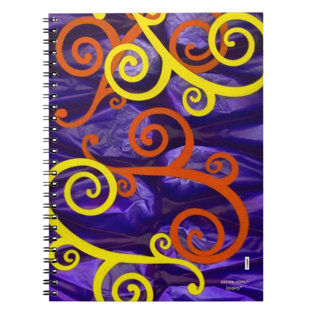 Caderno Espiral Colorido (Frente)