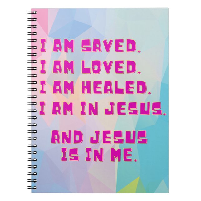 Caderno Espiral Colorido  (Frente)