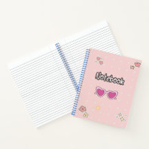 Caderno Espiral Colorido para Crianças Criativas