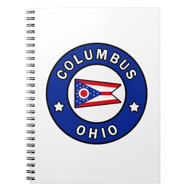 Caderno Espiral Columbus Ohio (Frente)