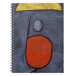 Caderno Espiral Com a pintura de guarda-chuva (1939) de Paul Klee