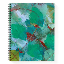 Caderno Espiral com Design em Mármore