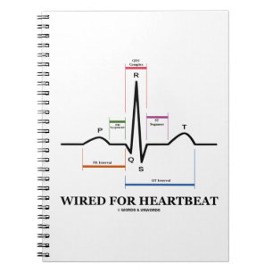 Caderno Espiral Com Fio Para Pulsação (Eletrocardiograma)
