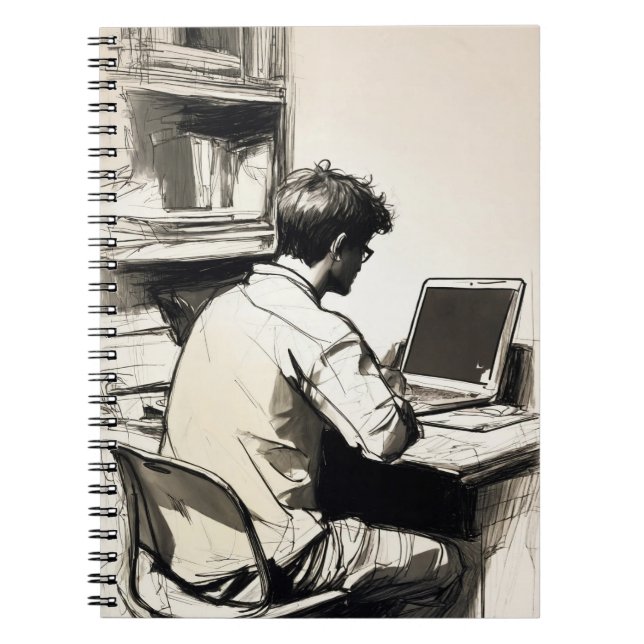 caderno espiral com foto (Frente)