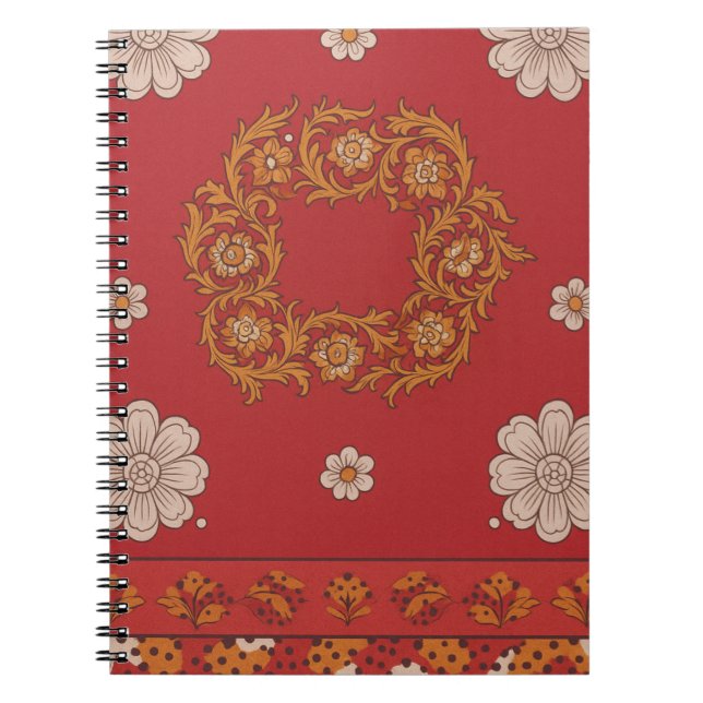 Caderno Espiral com Foto red (Frente)