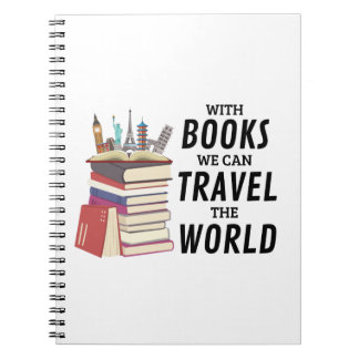 Caderno Espiral Com Livros Podemos Viagem O Binder De 3 Anéis Do M