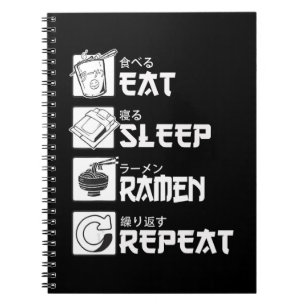 Caderno Espiral Coma anime adormecido Repetir presente Ideia Cospl