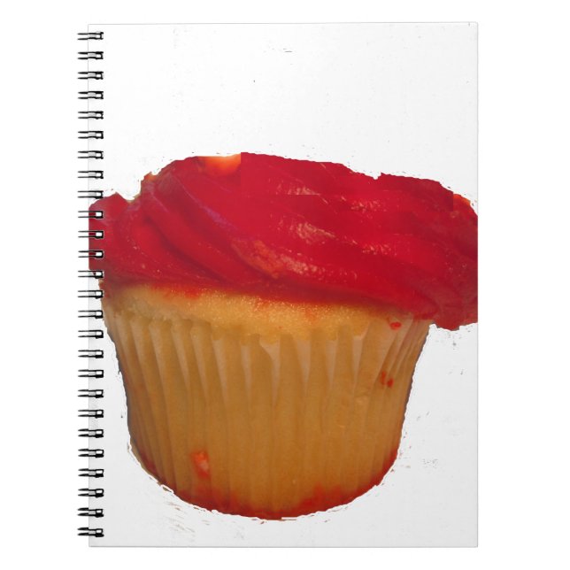 Caderno Espiral Coma o meu Cupcake (Frente)