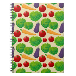 Caderno Espiral Coma seus vegetais