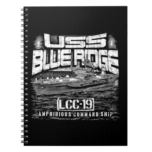 Caderno Espiral Comando com Blue Ridge (Frente)