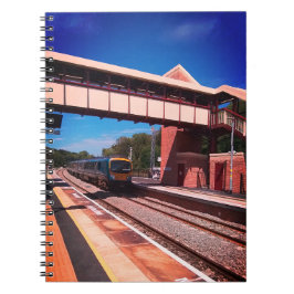 Caderno Espiral Comboio debaixo da ponte