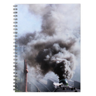 CADERNO ESPIRAL COMBOIOS DE VAPOR