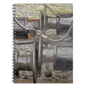 CADERNO ESPIRAL COMBOIOS DE VAPOR