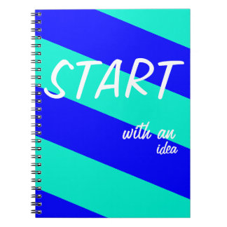 Caderno Espiral Comece com uma ideia
