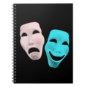 Caderno Espiral comédia-157719 a comédia enfrenta máscaras ou